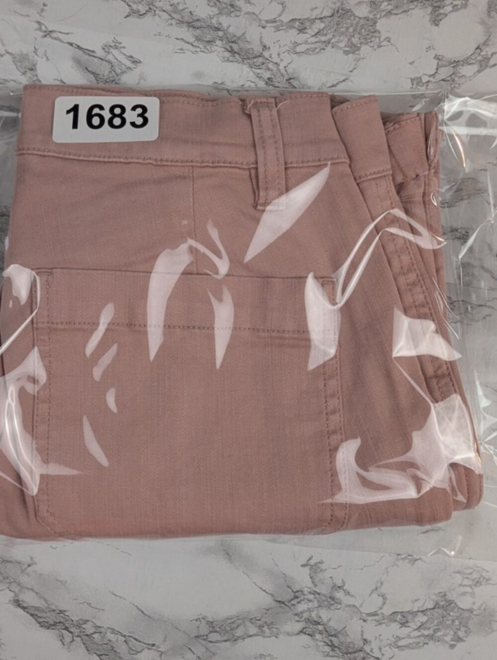 J.Crew Vintage Straight Cargo Pants Dusty Rose Pink Petite Size 26P - Picture 12 of 12